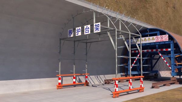 兰州隧道施工动画制作公司 - 隧道施工工艺和施工方法 - 隧道施工汇报动画视频 - bim 工程施工动画